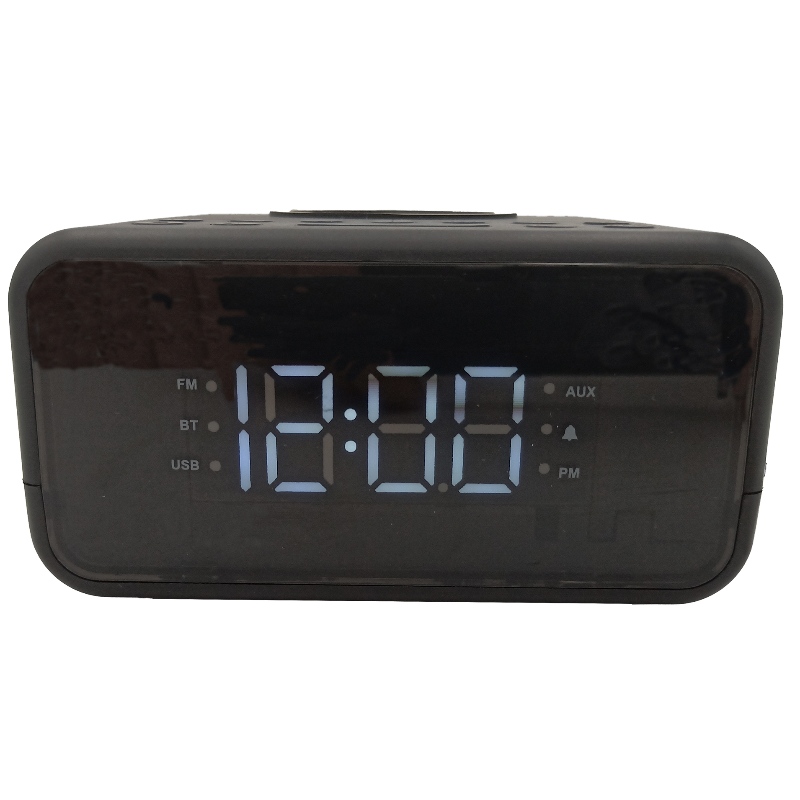 FB-CR01 Bluetooth Clock Radio med Qi Trådlös laddare
