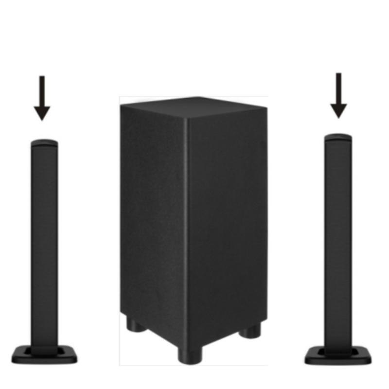 FB-SB313SW 2.1CH DeteAcable Bluetooth Soundbar + Tower Speaker 2in1 med Extern trådlös Subwoofer